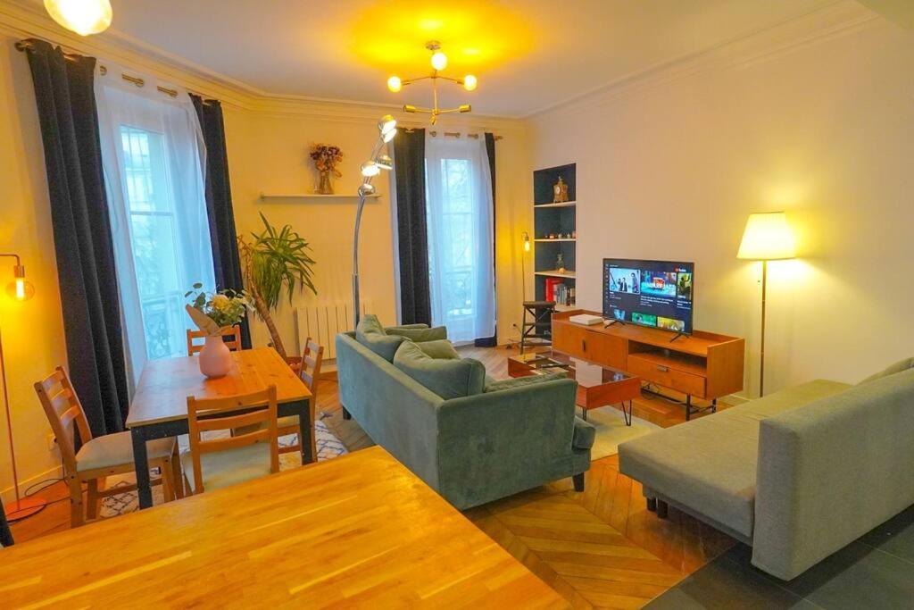 Cozy Spacious Flat@Pigalle París Exterior foto