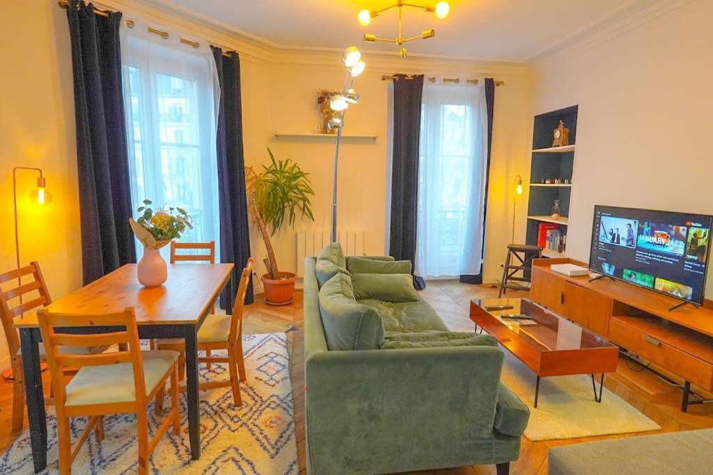 Cozy Spacious Flat@Pigalle París Exterior foto